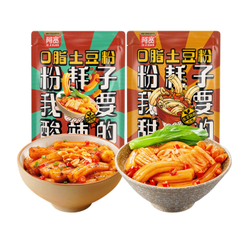 阿宽 土豆粉条方便粉条速食东北粉耗子290g/袋 100袋起售