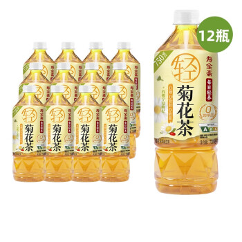 寿全斋 菊花茶 无糖饮料金银花枸杞植物饮料上火可以喝 750ml*12瓶/整箱