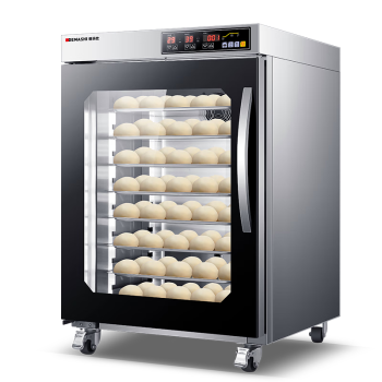 德玛仕（DEMASHI）商用醒发箱全自动面包馒头面食发酵箱多功能大型不锈钢恒温发酵柜发酵箱FH-60（含8盘）