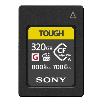 索尼（SONY）320GB CEA-G320T CFexpress Type A存储卡 读速800MB/s 写速700MB/s CFe存储卡 三防卡