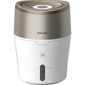 飞利浦（PHILIPS）加湿器卧室低噪款 恒湿数显 无雾恒湿 卧室客厅两用加湿器  HU4803/00