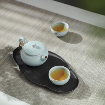 万仟堂 云起·随手礼 茶具套装 陶瓷茶具茶盘茶杯套装茶具礼盒装