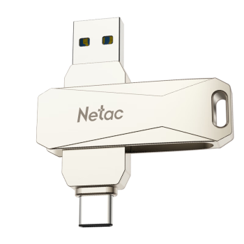 朗科（Netac）512GB Type-C USB3.0 手机U盘 U782C 珍珠镍色 双接口手机电脑用