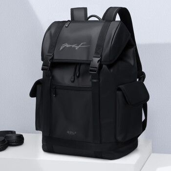 高尔夫（GOLF）双肩包男士旅行背包大容量学生书包电脑包可扩容通勤出游背包
