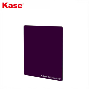 卡色（Kase）K100方形ND减光镜滤镜 100x100mm插片滤镜 ND64(1.8) 减6档减光镜 送滤镜收纳包