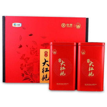 中茶海堤茶叶AT679精品大红袍礼盒特级岩茶茶礼（内置28泡） 200g