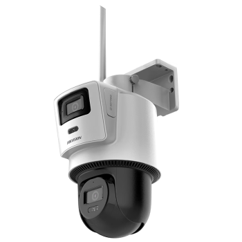 HIKVISION海康威视4G监控器双摄像头家用400万全彩夜视360度全景室内外手机远程语音对讲报警3Q122MY-T/GLSE