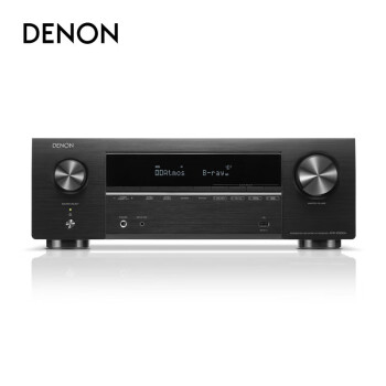 天龙（DENON）AVR-X1800H 家用音响 8K高清7.2声道AV接收机 家庭影院功放杜比全景声DTS:X 3D音效蓝牙WiFi 黑色