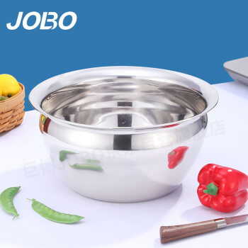 巨博（JOBO）不锈钢鼓形油缸 油鼓调料缸油罐餐饮厨师用10英寸