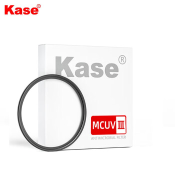 卡色（Kase）三代MCUV滤镜 卡色UV镜 防鬼影防眩光UV镜 高透光无暗角双面多层镀膜 防刮镜头保护镜 82mm