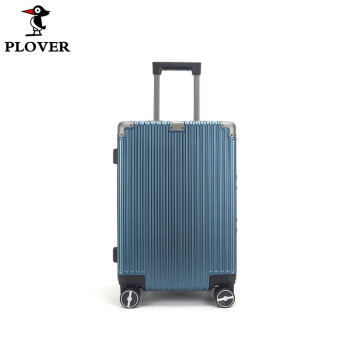 PLOVER行李箱登机箱便捷万向轮干湿分离袋路虎蓝 卡扣 20英寸