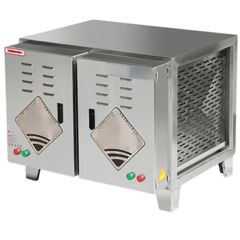 QKEJQ 除油烟味低空排放净化器厨房饭店商用餐饮烧烤量静电吸附    10000风量适用2--3个灶头 