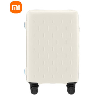 小米（MI）米家多彩旅行箱 20英寸 行李拉杆密码箱男女20英寸大容量超轻登机箱白色