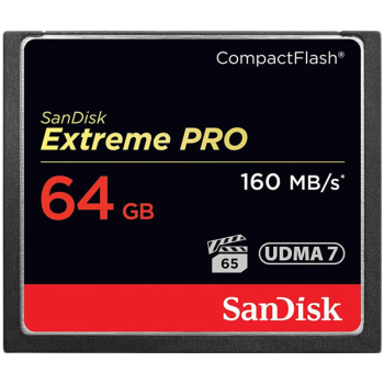 闪迪（SanDisk）CF（CompactFlash）存储卡 高级单反相机内存卡 UDMA7 4K 至尊超极速版 读速160MB/S 128GB