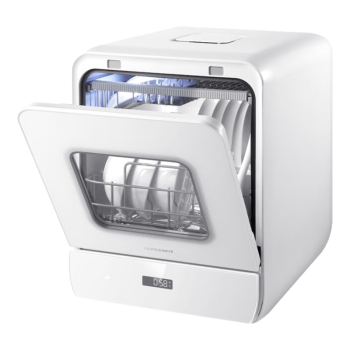 GORGENOX歌嘉诺台式洗碗机5套免安装热风烘干uv除菌母婴果蔬洗家用小型洗碗机DW5-D40