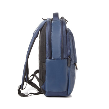 美旅箱包男士商务电脑包时尚大容量旅行双肩包减负背包16英寸AY1*006蓝色