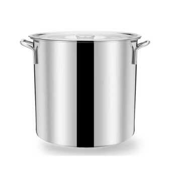 晟日晨辉 不锈钢桶带盖商用汤桶加厚大容量汤锅卤水桶直径35高度35容量35L