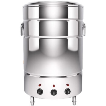 QKEJQ 煲汤桶专用锅商用电热灶电节能不锈钢大锅汤桶卤煮面炉   45型70L