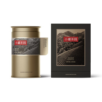 小罐茶金标系列 特级广西横县茉莉花茶叶冰糖甜100g 鲜灵馥郁