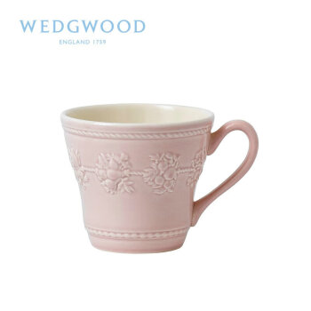 WEDGWOOD欢愉假日 马克杯 陶瓷 马克杯情侣杯 粉色 单个 礼物