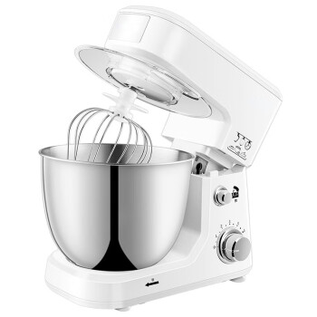 苏勒台式打蛋器电动家用厨师机和面机奶油机打发鲜奶盖搅拌商用   白色搅拌机 