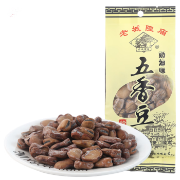 老城隍庙 奶油五香豆上海特产豆类五香豆坚果炒货休闲小吃180g*3袋
