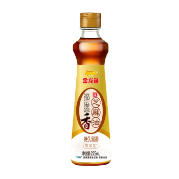 金龙鱼福运添香芝麻油一级225ml/瓶