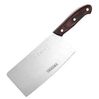十八子作菜刀厨房刀具斩切两用切菜刀切片刀切肉刀