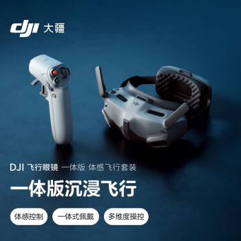 大疆（DJI）飞行眼镜一体版体感飞行套装 适配 DJI Air 3系列/DJI Mavic 3 系列/DJI Mini 3 Pro/DJI Avata