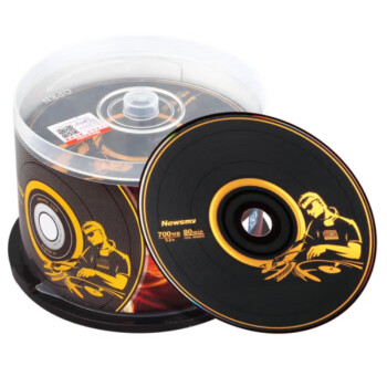 纽曼| CD-R 52速700M 丹青空白光盘/光碟/刻录盘 桶装50片