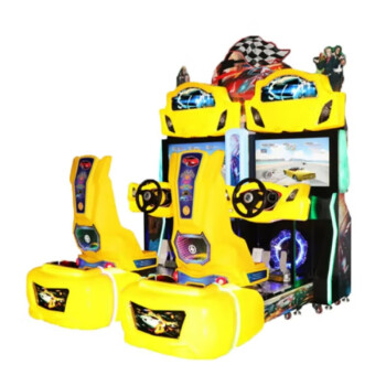 领宸双人赛车大型电玩城设备游戏厅赛车街机游戏机双人赛车机