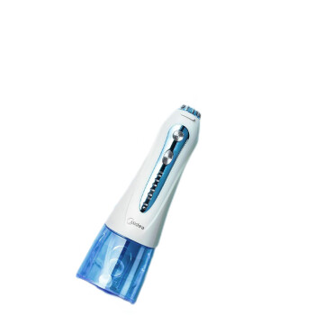 美的（Midea）冲牙器 洗牙器水牙线洁牙器家用5种喷嘴 小蓝鲸银白色 MC-BJ0101