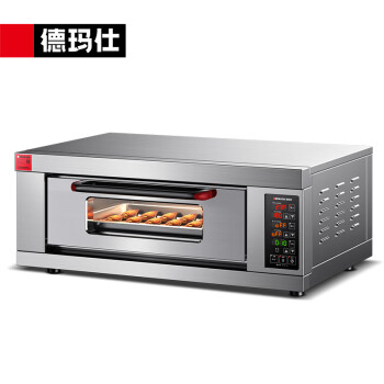 德玛仕（DEMASHI）商用烤箱专业大型电烤箱 披萨烤鸡蛋挞面包地瓜蛋糕烧饼烘焙烤箱一层一盘 DKL-101DS
