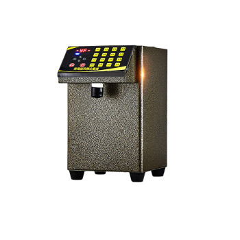 QKEJQ全自动果糖机定量机器16格超精准商用设备奶茶店全套   R6金色款 