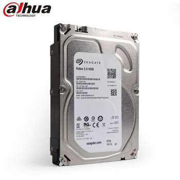 alhua大华希捷监控硬盘8TB录像机硬盘监控设备主机配件3.5英寸SATA机械硬盘