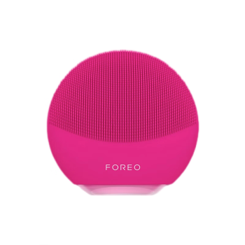 斐珞尔（FOREO）露娜洁面仪LUNA mini3净透洁面仪平衡油脂洗脸仪电动清洁毛孔洗脸神器 樱桃红 充电款