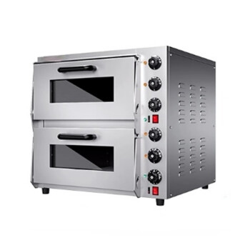 TYXKJ商用烤箱双层石板 烤披萨大容量大型面包烘焙两层两盘电烤箱   2盘  双层PSL-2M