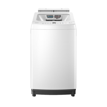 东芝（TOSHIBA）波轮洗衣机全自动 投液小书包白色 10公斤大容量 一按洗一桶 不弯腰设计 以旧换新DB-10T16