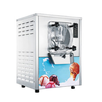苏勒 硬冰淇淋机商用全自动台式立式硬质冰激凌机雪糕机   台式按键16~20L/H 