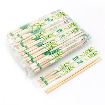 禧天龙 一次性筷子 外卖打包小圆筷子方便筷 独立包装