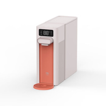 集米（JMEY）一度即热饮水机F5米罗橙 家用台式泡奶机迷你便携冲泡茶吧机一键智能速热