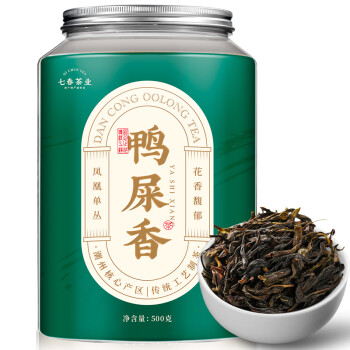 七春2024新茶 鸭屎香凤凰单枞潮州乌龙茶罐装茶叶自己喝端午节500g 