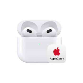 Apple/苹果【两年AppleCare+套装版】AirPods (第三代) 配MagSafe无线充电盒 无线蓝牙耳机