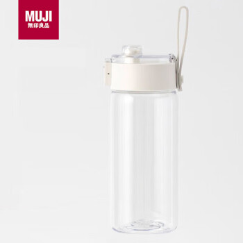 无印良品（MUJI）共聚酯 便携水杯 550ml 塑料杯运动水杯茶杯Tritan材质儿童水杯