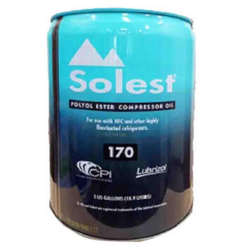 Solest冷冻油环保冷媒专用寿力斯特 大歌冷冻油170