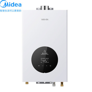 美的（Midea）燃气热水器天然气热水器智能变频强排式水气双调家用厨房ECO节能省气精控恒温JSQ22-NL1