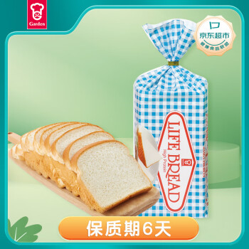 嘉顿/Garden 高蛋白生命面包新鲜面包早餐下午茶零食450g/袋