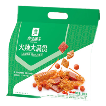 良品铺子 火辣大满贯辣条零食618gx1袋 JSS