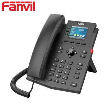 Fanvil方位 IP电话机SIP电话机 彩色显示屏 高清语音 六方会议 网络电话机  X303