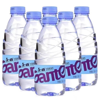 百岁山景田矿泉水360ml*6瓶 塑膜装 家庭健康小瓶饮用水